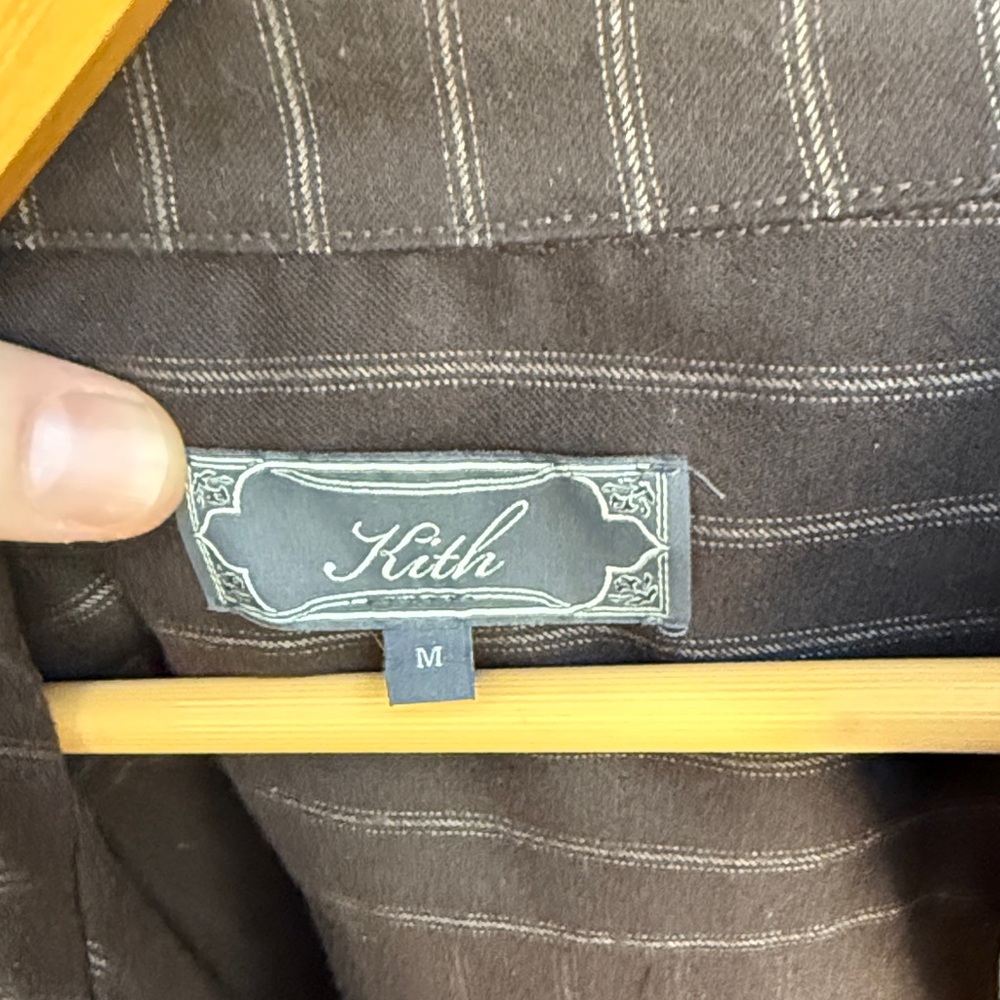 Kith Flannel zip up - Picture 3 of 7